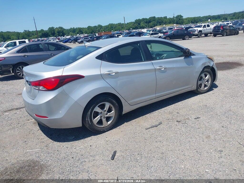 5NPDH4AE7EH461802 2014 HYUNDAI ELANTRA photo no. 4