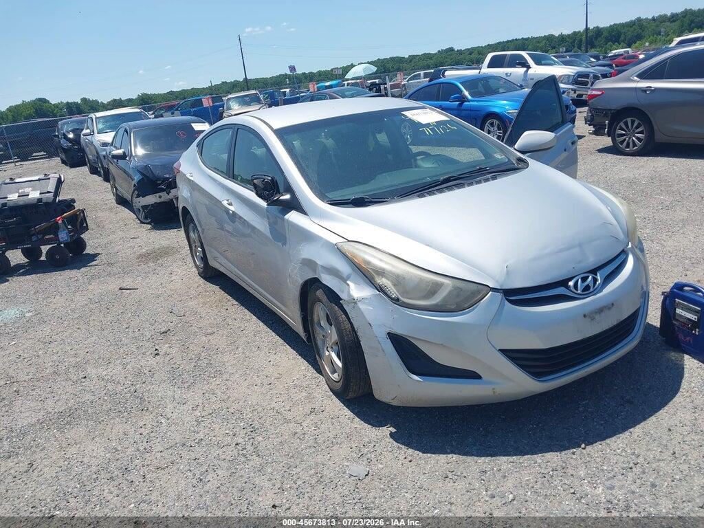 5NPDH4AE7EH461802 2014 HYUNDAI ELANTRA photo no. 6