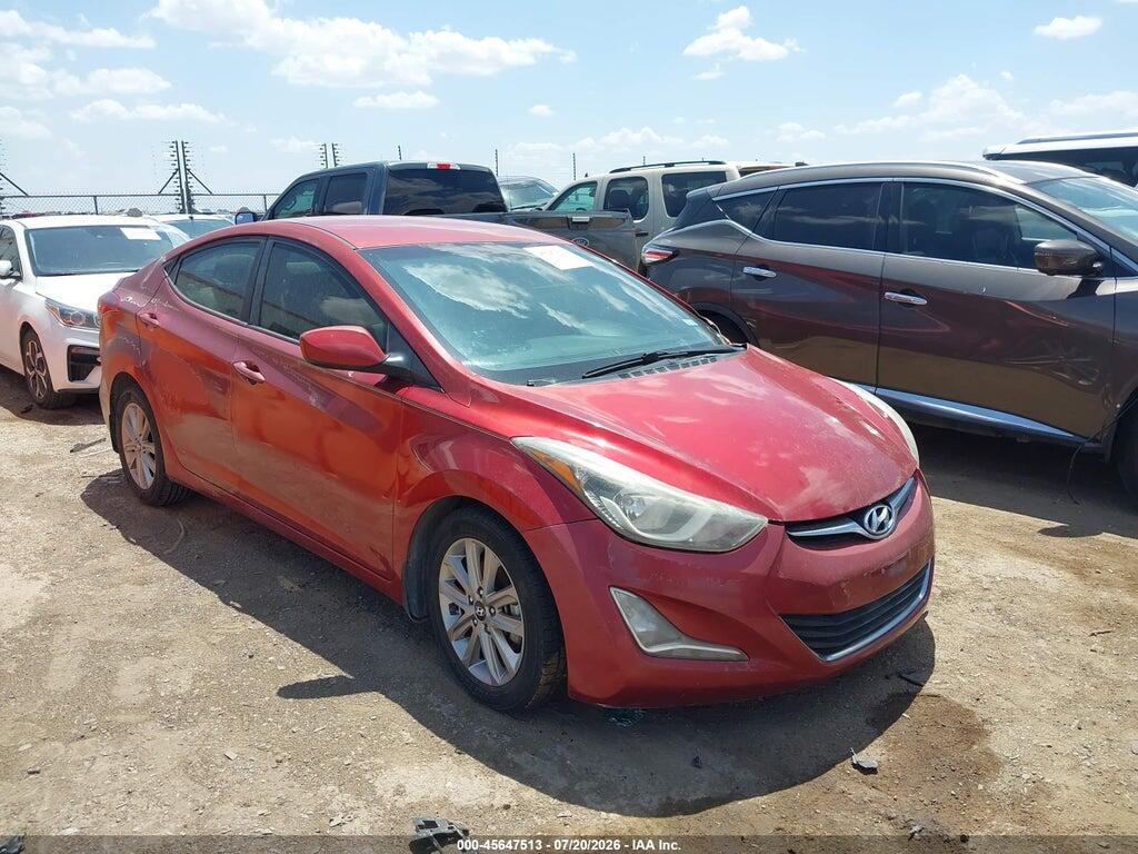 5NPDH4AE0EH519913 2014 HYUNDAI ELANTRA photo no. 1