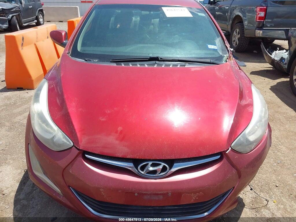 5NPDH4AE0EH519913 2014 HYUNDAI ELANTRA photo no. 12