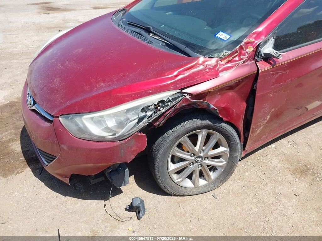 5NPDH4AE0EH519913 2014 HYUNDAI ELANTRA photo no. 6