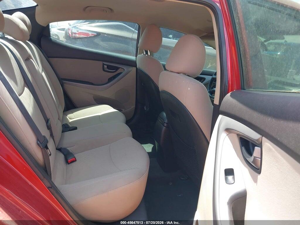5NPDH4AE0EH519913 2014 HYUNDAI ELANTRA photo no. 8