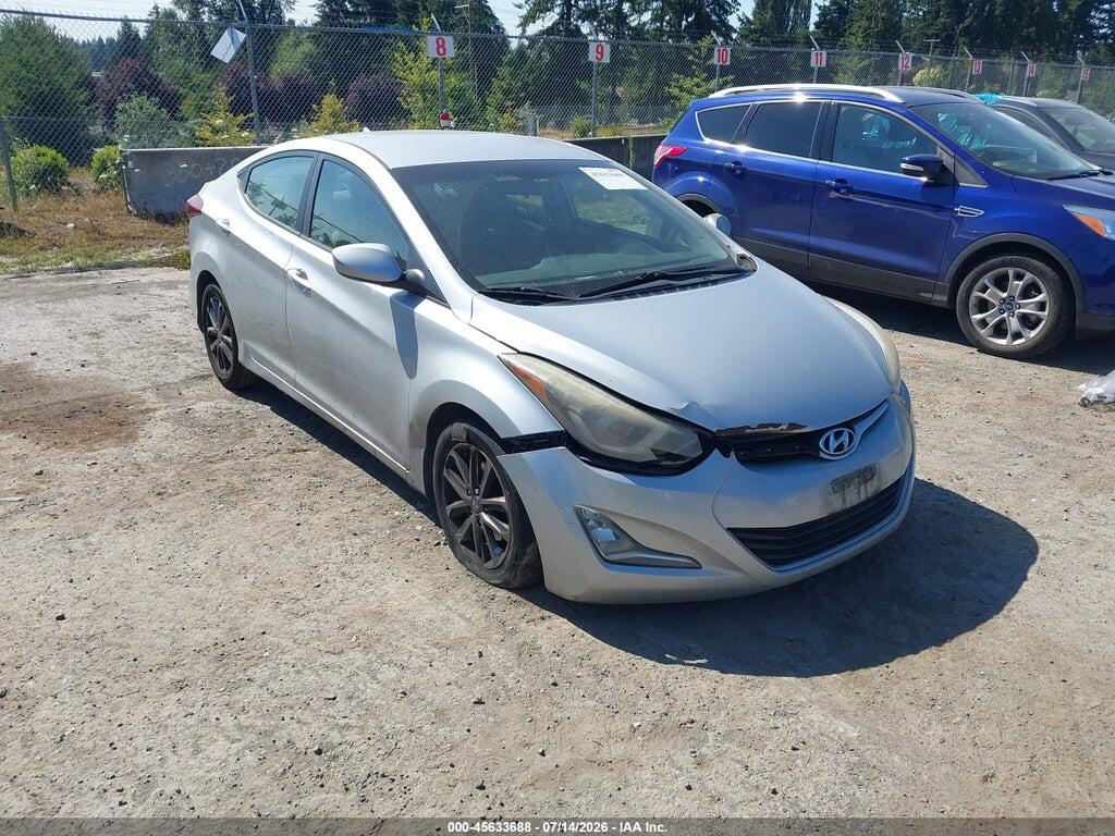 5NPDH4AE6EH466019 2014 HYUNDAI ELANTRA photo no. 1