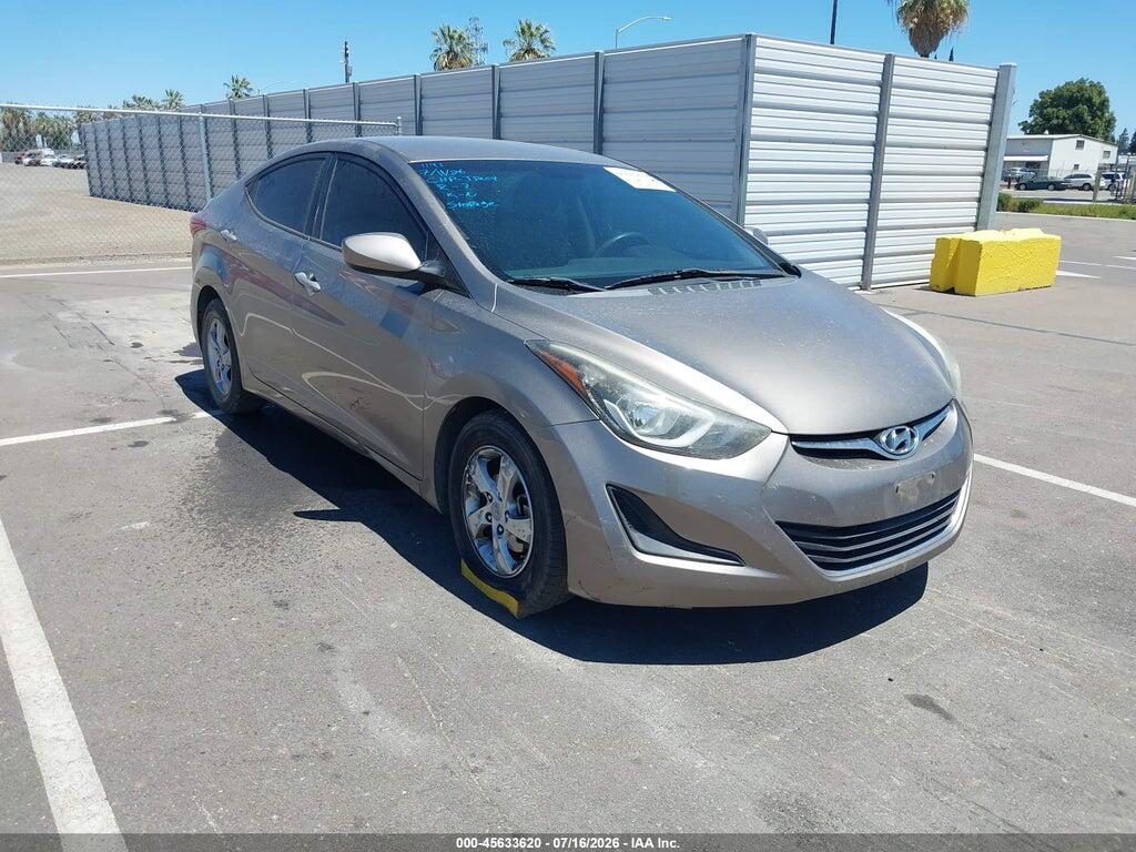 5NPDH4AE4EH502001 2014 HYUNDAI ELANTRA photo no. 1