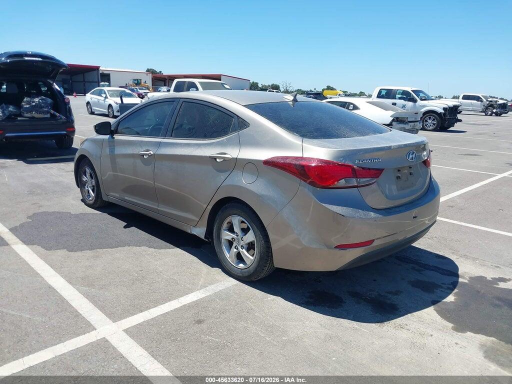 5NPDH4AE4EH502001 2014 HYUNDAI ELANTRA photo no. 3