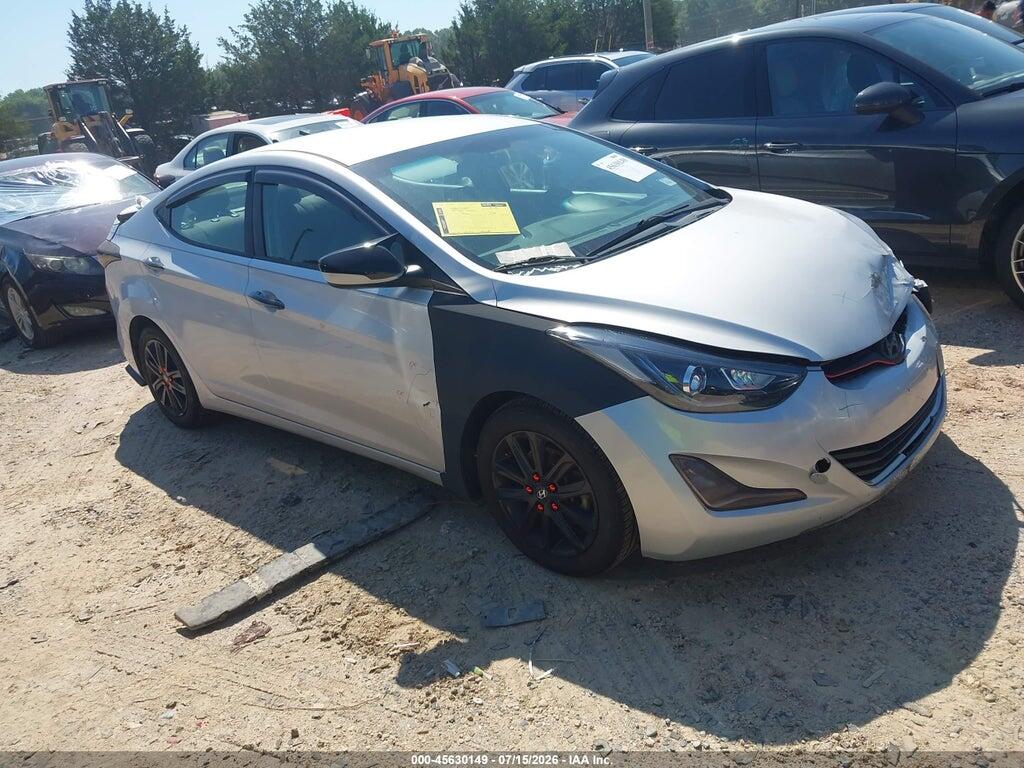 5NPDH4AE5EH516263 2014 HYUNDAI ELANTRA photo no. 1