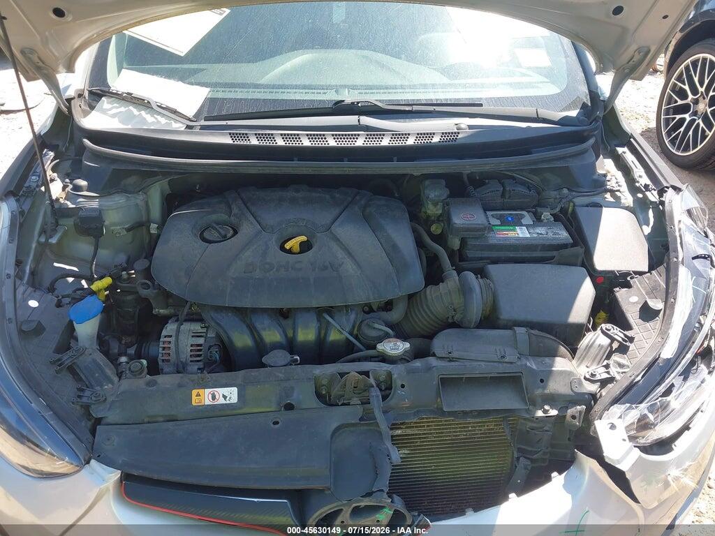 5NPDH4AE5EH516263 2014 HYUNDAI ELANTRA photo no. 10