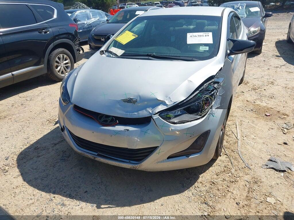 5NPDH4AE5EH516263 2014 HYUNDAI ELANTRA photo no. 6