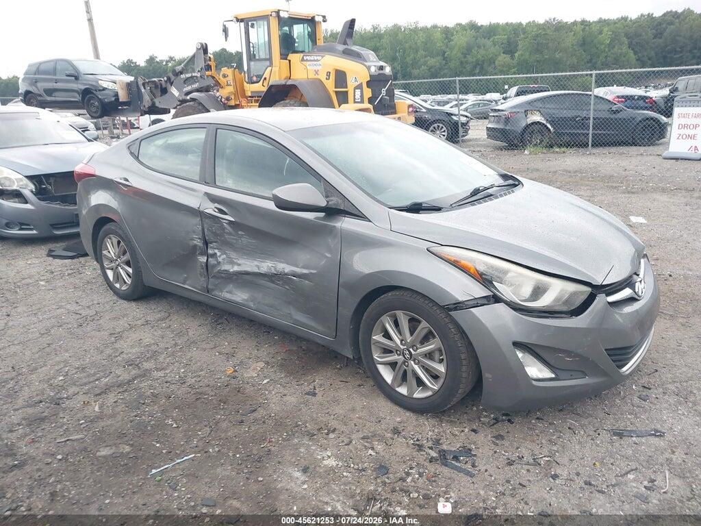 5NPDH4AEXEH477833 2014 HYUNDAI ELANTRA photo no. 1