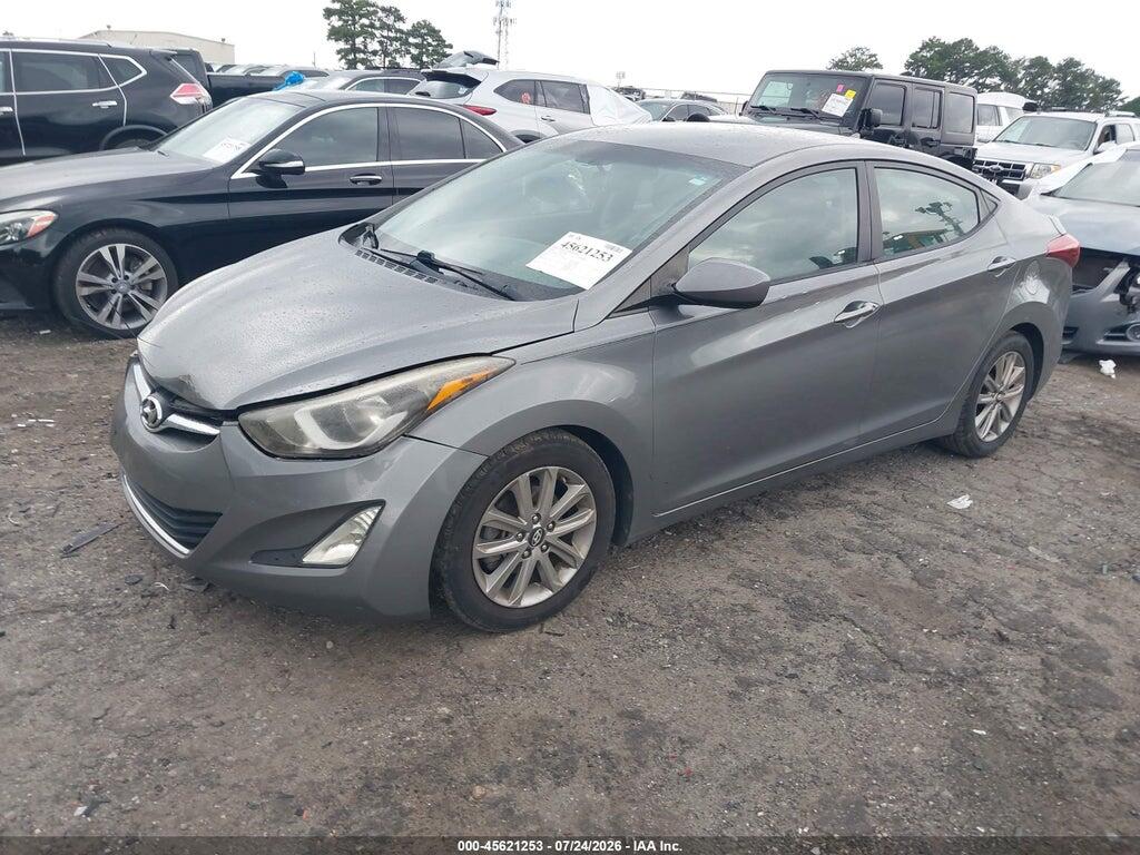 5NPDH4AEXEH477833 2014 HYUNDAI ELANTRA photo no. 2