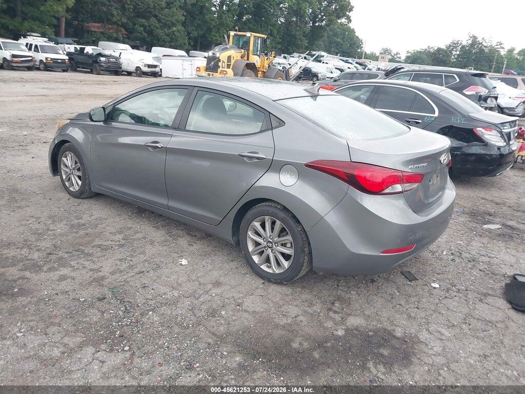 5NPDH4AEXEH477833 2014 HYUNDAI ELANTRA photo no. 3