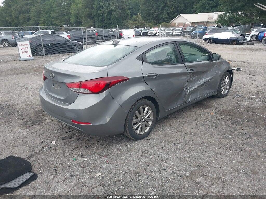 5NPDH4AEXEH477833 2014 HYUNDAI ELANTRA photo no. 4