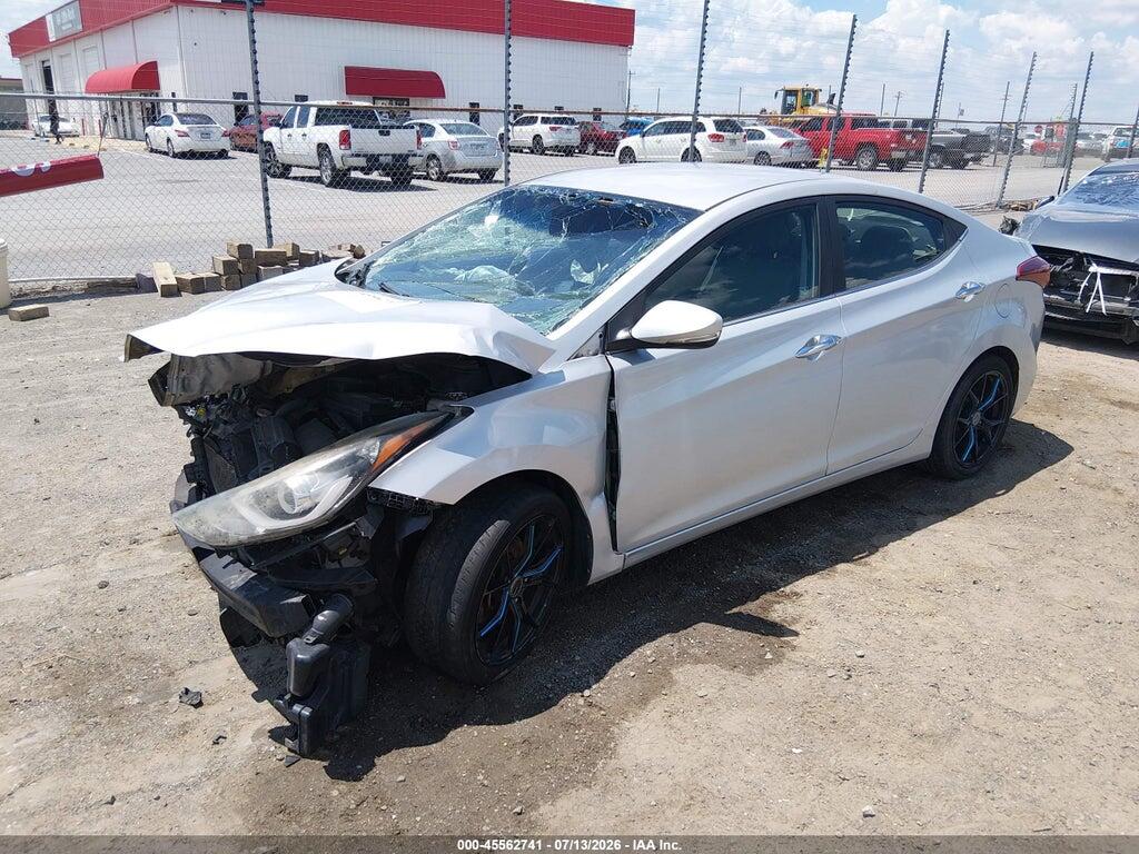KMHDH4AE9EU170476 2014 HYUNDAI ELANTRA photo no. 2