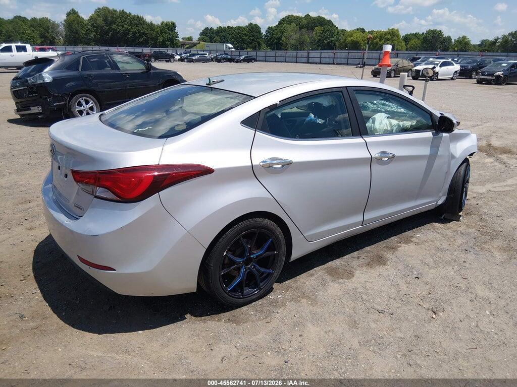 KMHDH4AE9EU170476 2014 HYUNDAI ELANTRA photo no. 4