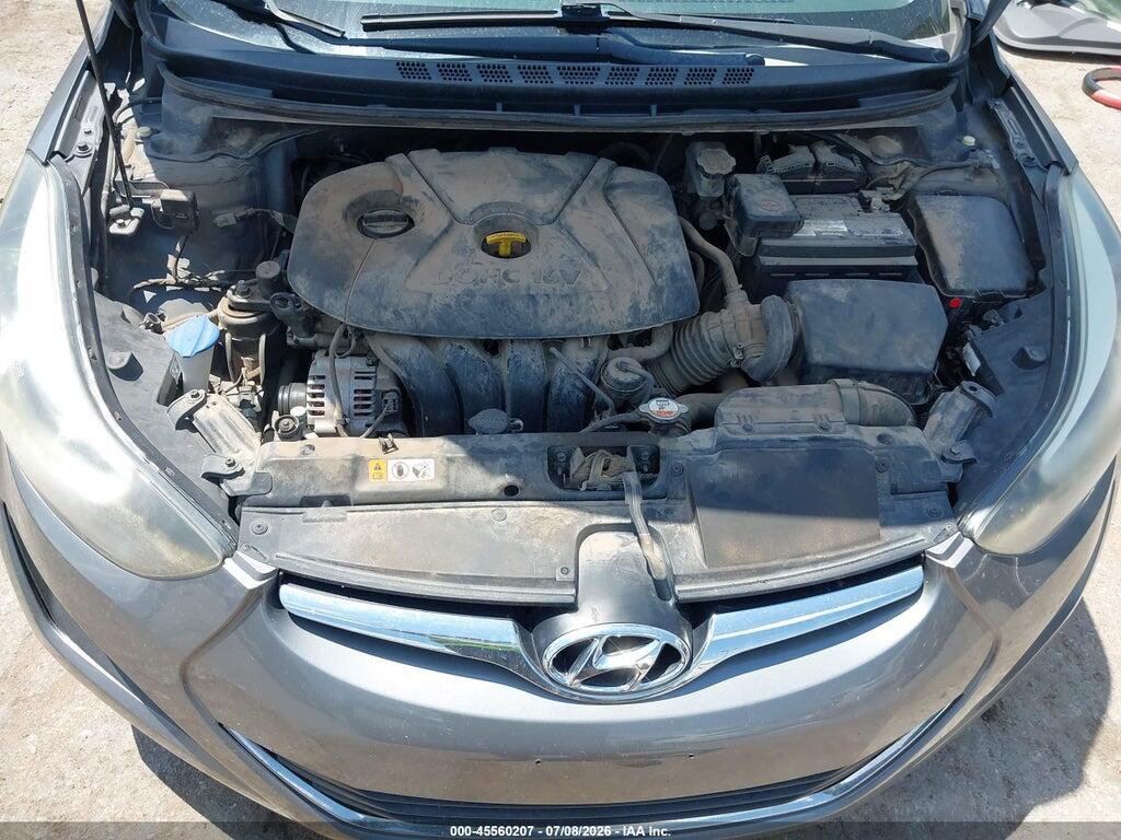 5NPDH4AE6EH516093 2014 HYUNDAI ELANTRA photo no. 10