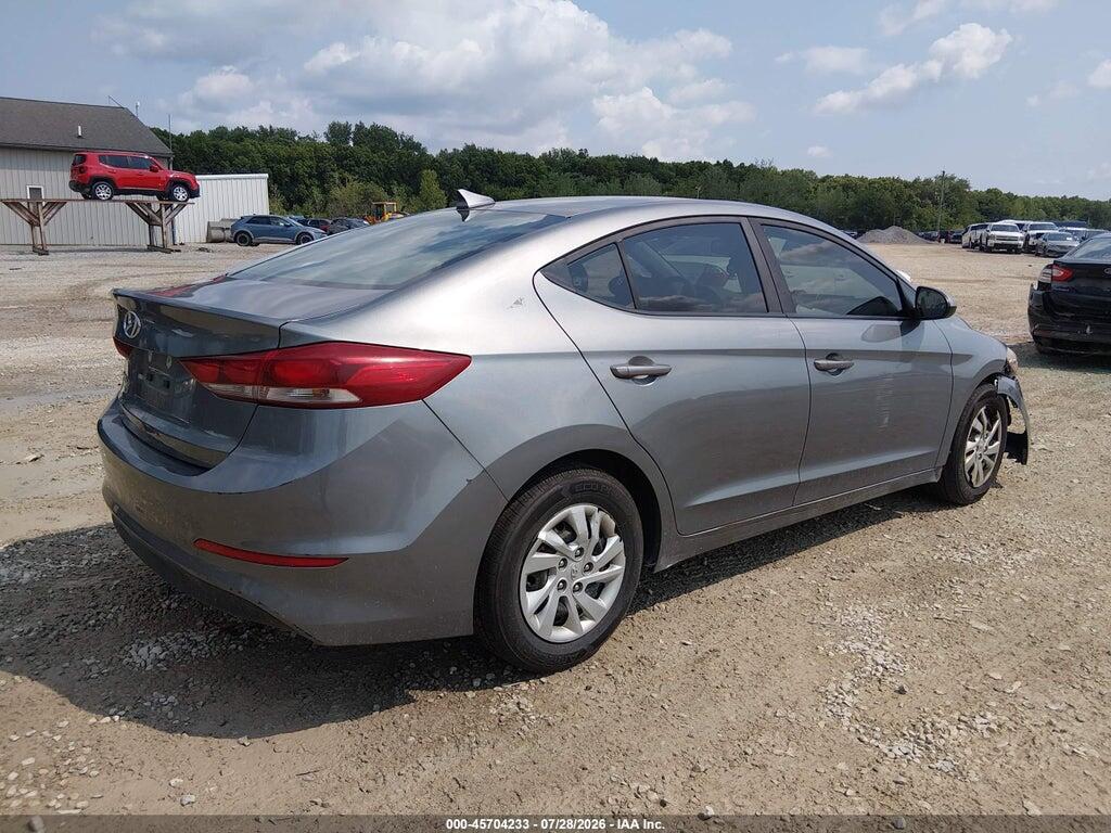 KMHD74LFXHU193486 2017 HYUNDAI ELANTRA photo no. 4