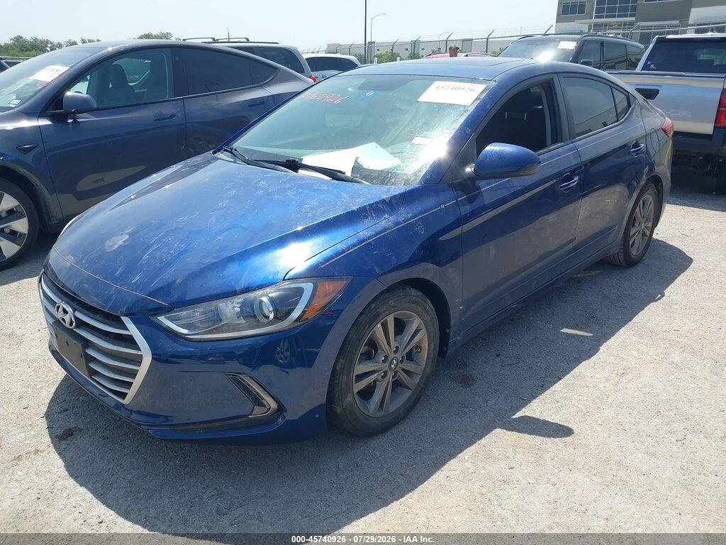 5NPD84LF3HH166707 2017 HYUNDAI ELANTRA photo no. 2