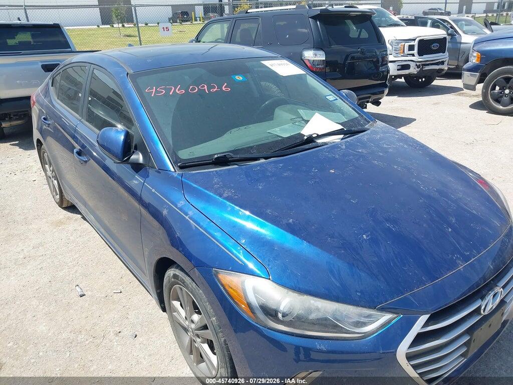 5NPD84LF3HH166707 2017 HYUNDAI ELANTRA photo no. 6