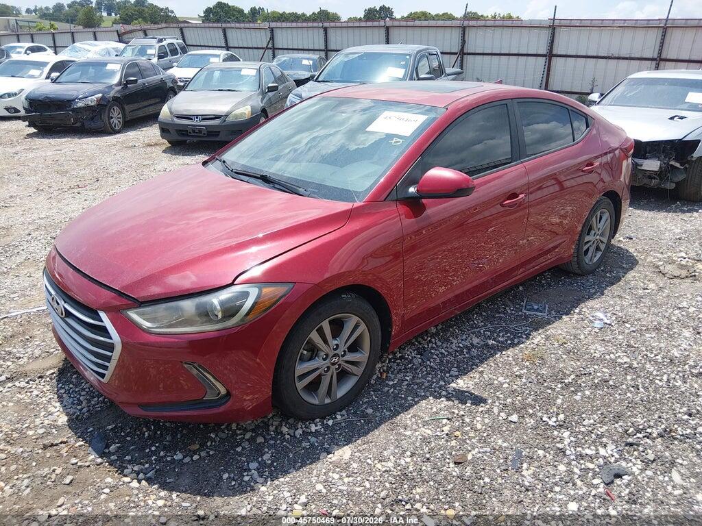 KMHD84LF5HU423402 2017 HYUNDAI ELANTRA photo no. 2