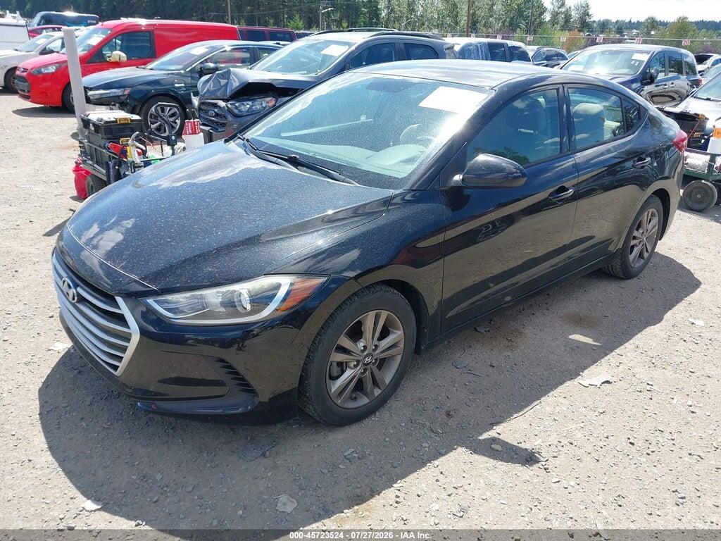 5NPD84LF5HH004433 2017 HYUNDAI ELANTRA photo no. 2