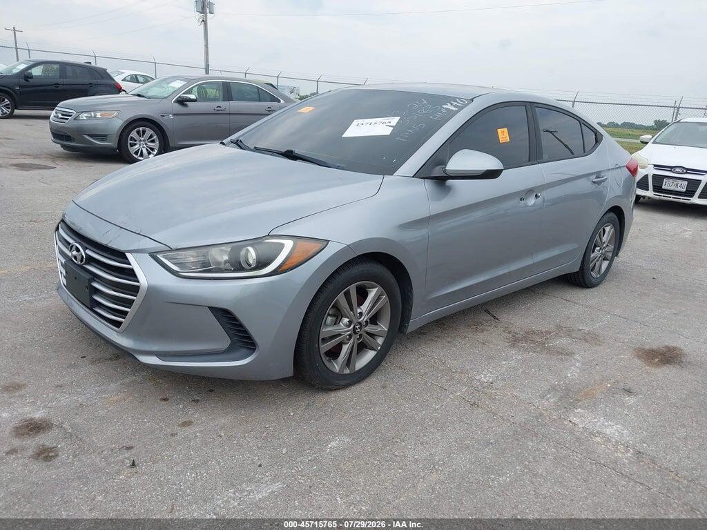 5NPD84LF9HH190073 2017 HYUNDAI ELANTRA photo no. 2