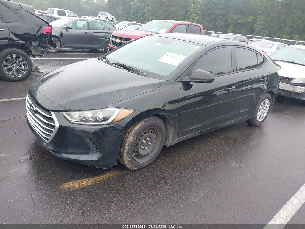 5NPD74LF4HH176097 2017 HYUNDAI ELANTRA photo no. 2