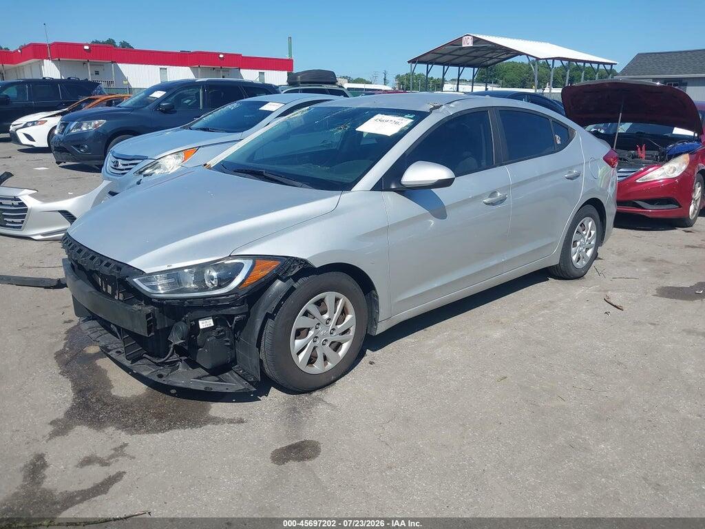 5NPD74LF2HH155250 2017 HYUNDAI ELANTRA photo no. 2