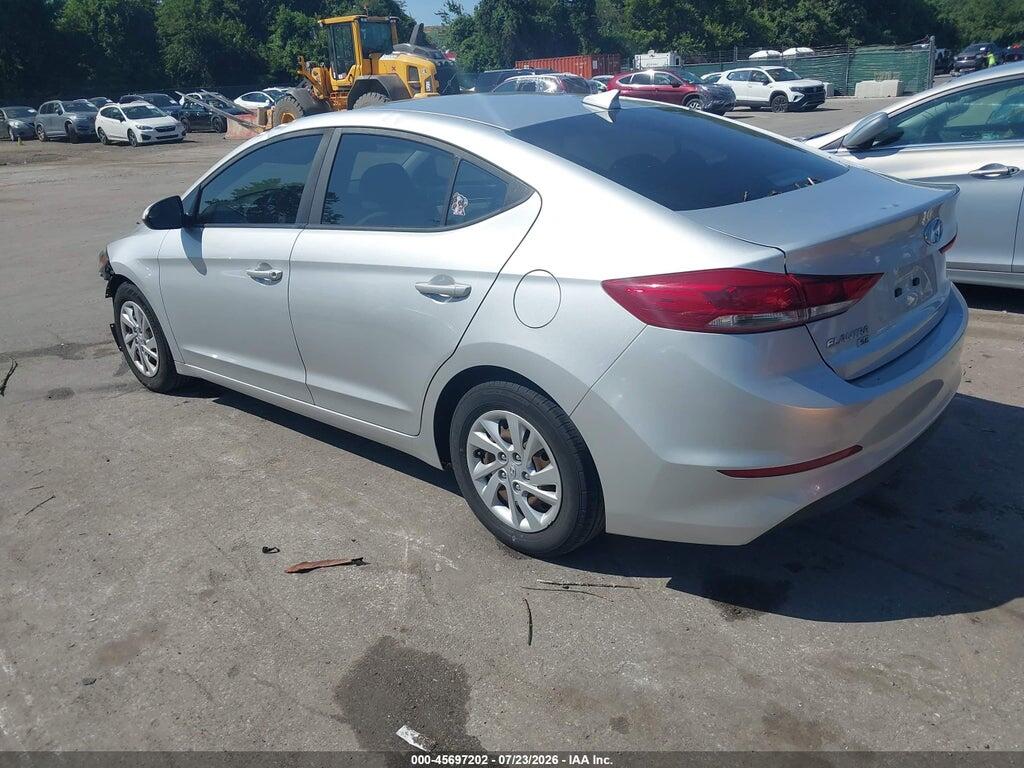 5NPD74LF2HH155250 2017 HYUNDAI ELANTRA photo no. 3
