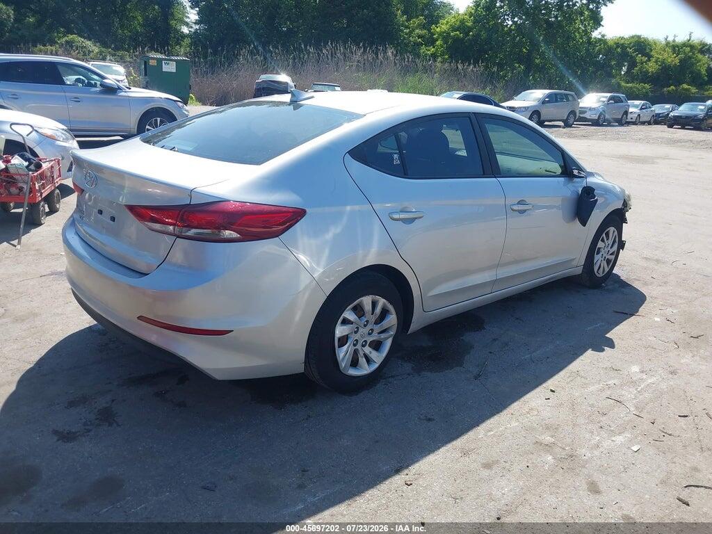 5NPD74LF2HH155250 2017 HYUNDAI ELANTRA photo no. 4