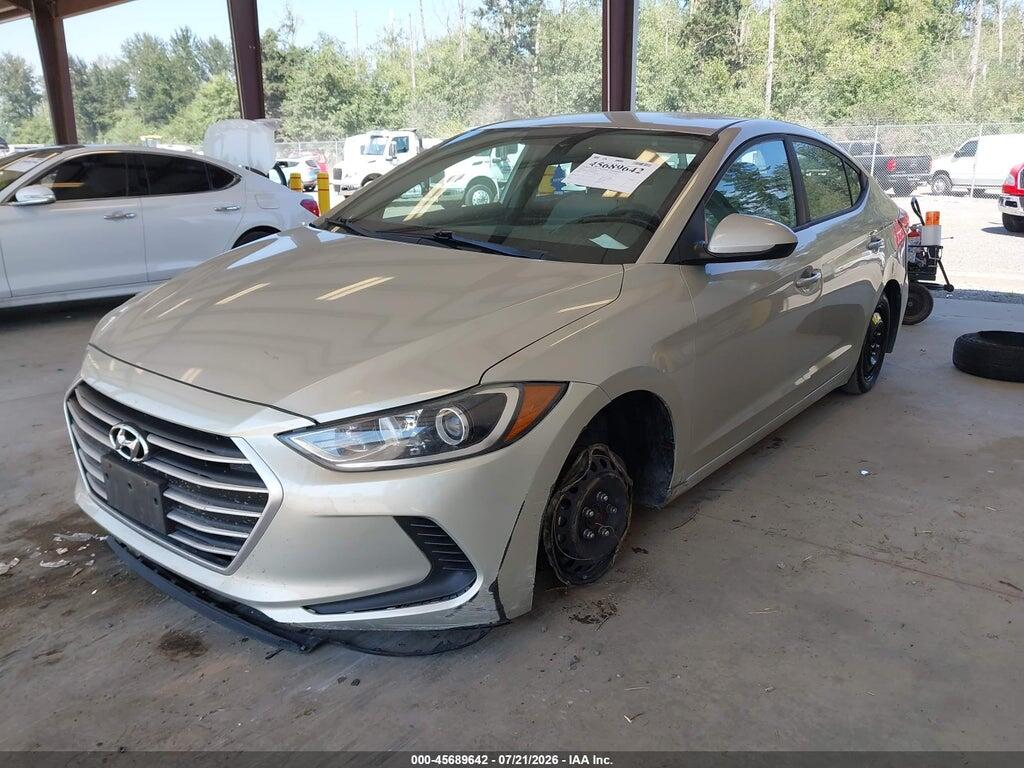 5NPD74LF8HH076214 2017 HYUNDAI ELANTRA photo no. 2