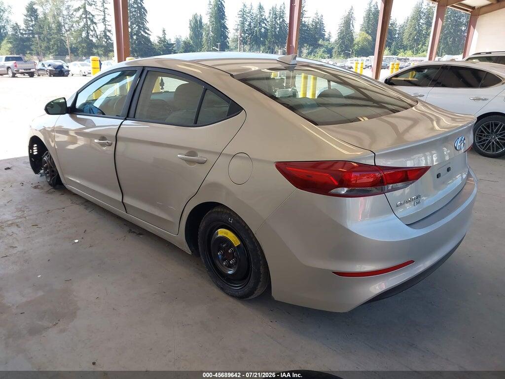 5NPD74LF8HH076214 2017 HYUNDAI ELANTRA photo no. 3