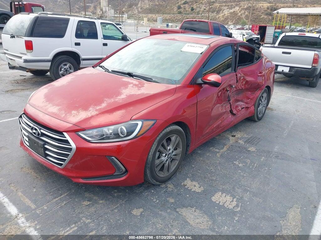 5NPD84LF7HH211535 2017 HYUNDAI ELANTRA photo no. 2