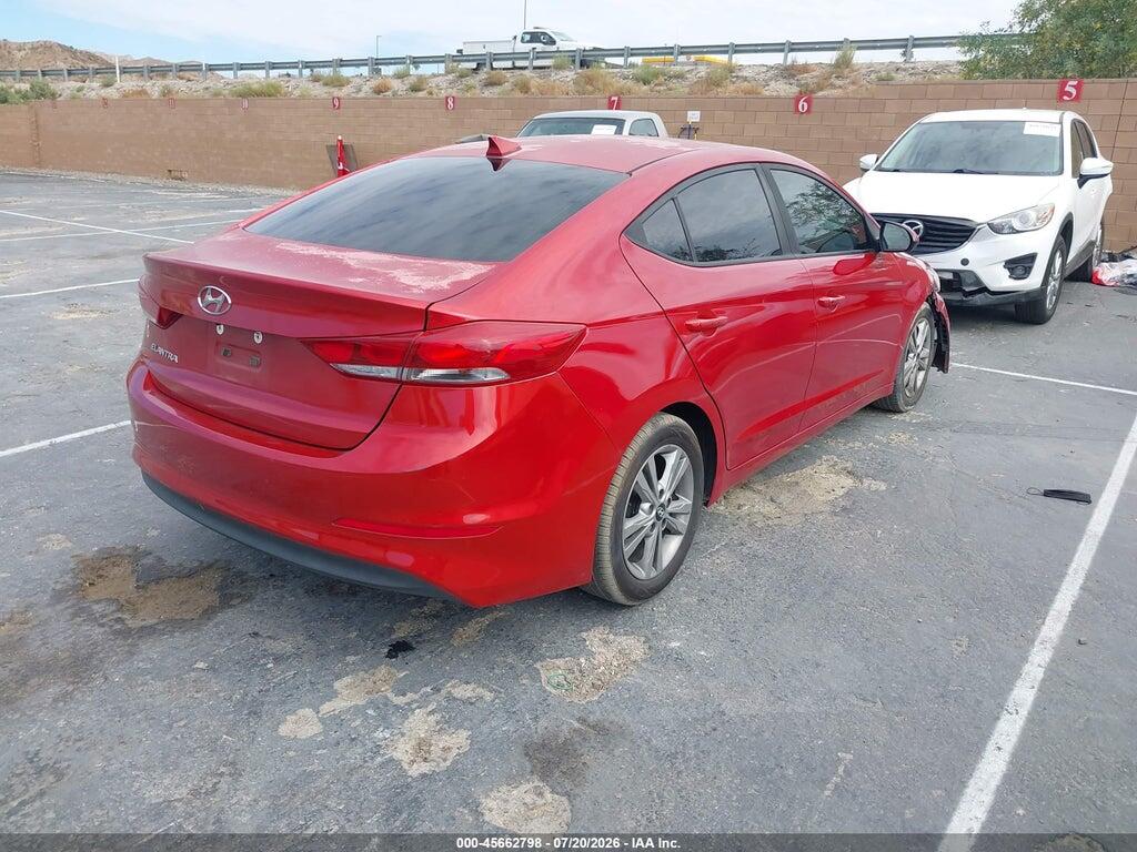5NPD84LF7HH211535 2017 HYUNDAI ELANTRA photo no. 4
