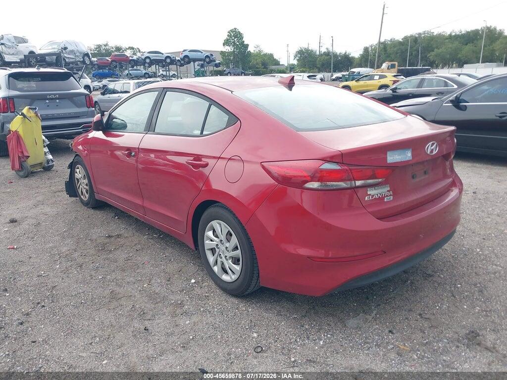 KMHD74LF8HU060872 2017 HYUNDAI ELANTRA photo no. 3