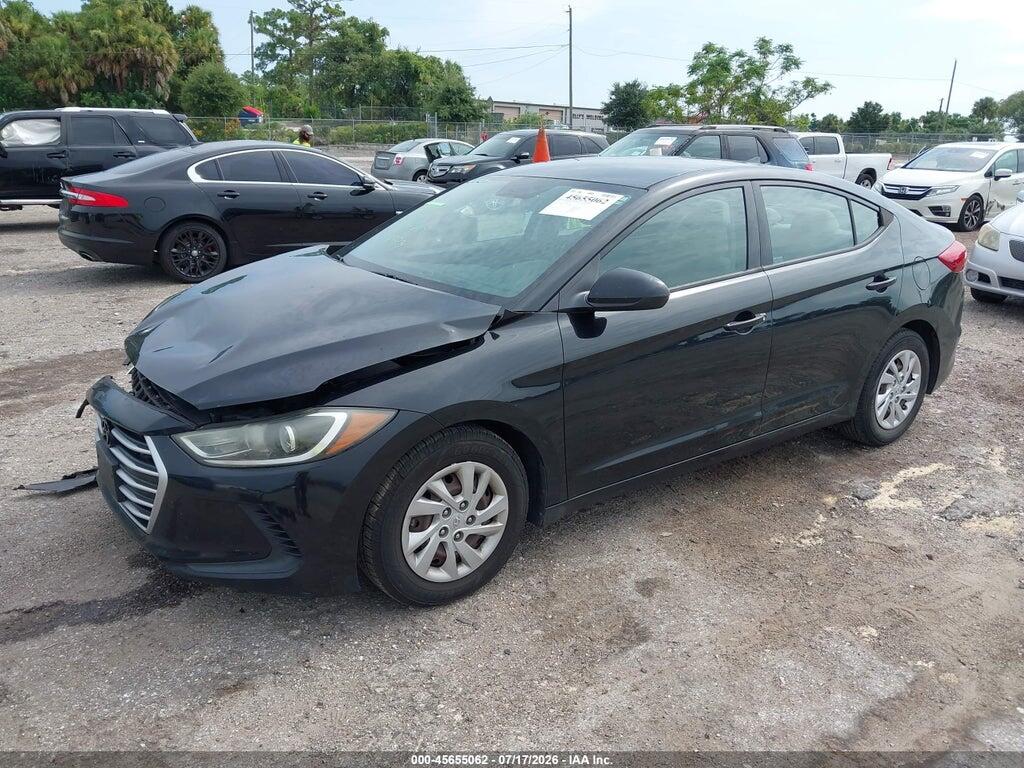 5NPD74LF7HH135611 2017 HYUNDAI ELANTRA photo no. 2