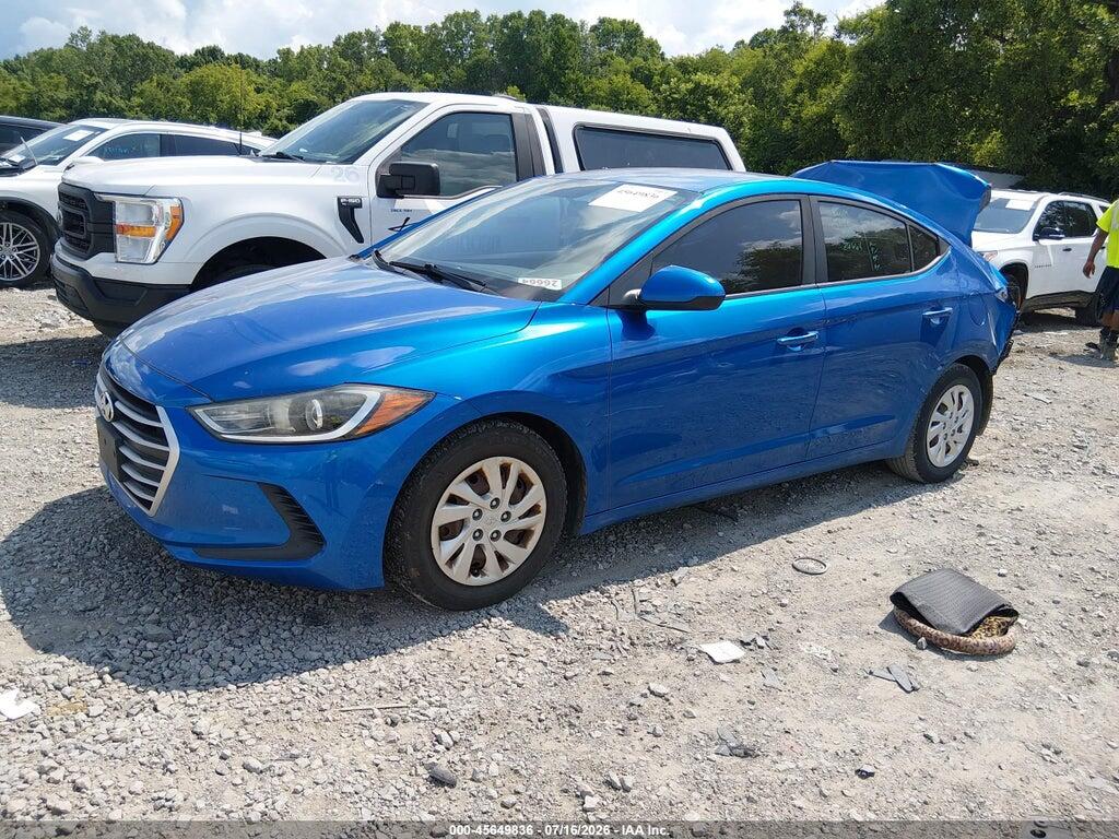 5NPD74LF9HH135061 2017 HYUNDAI ELANTRA photo no. 2