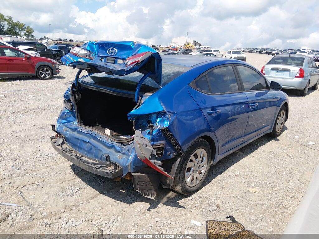 5NPD74LF9HH135061 2017 HYUNDAI ELANTRA photo no. 4