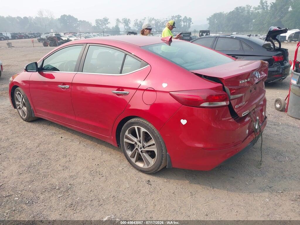 5NPD84LF2HH035333 2017 HYUNDAI ELANTRA photo no. 3