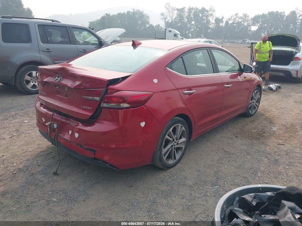 5NPD84LF2HH035333 2017 HYUNDAI ELANTRA photo no. 4