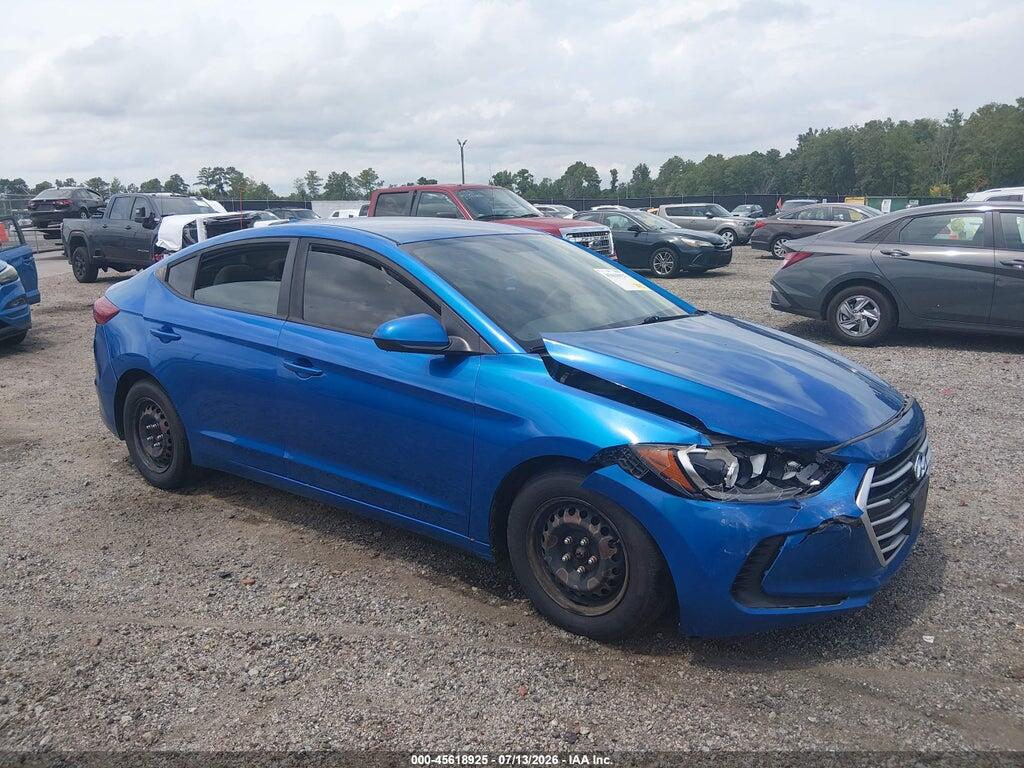 5NPD74LF4HH210927 2017 HYUNDAI ELANTRA photo no. 1