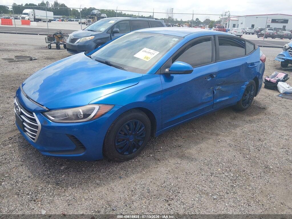 5NPD74LF4HH210927 2017 HYUNDAI ELANTRA photo no. 2