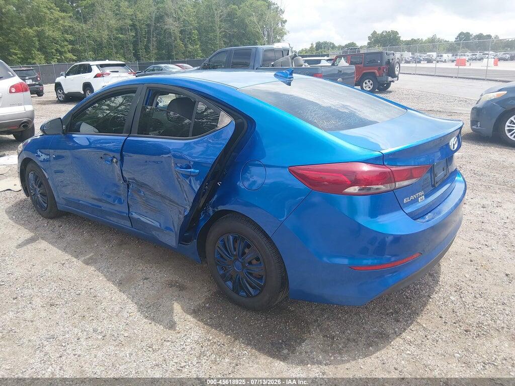 5NPD74LF4HH210927 2017 HYUNDAI ELANTRA photo no. 3