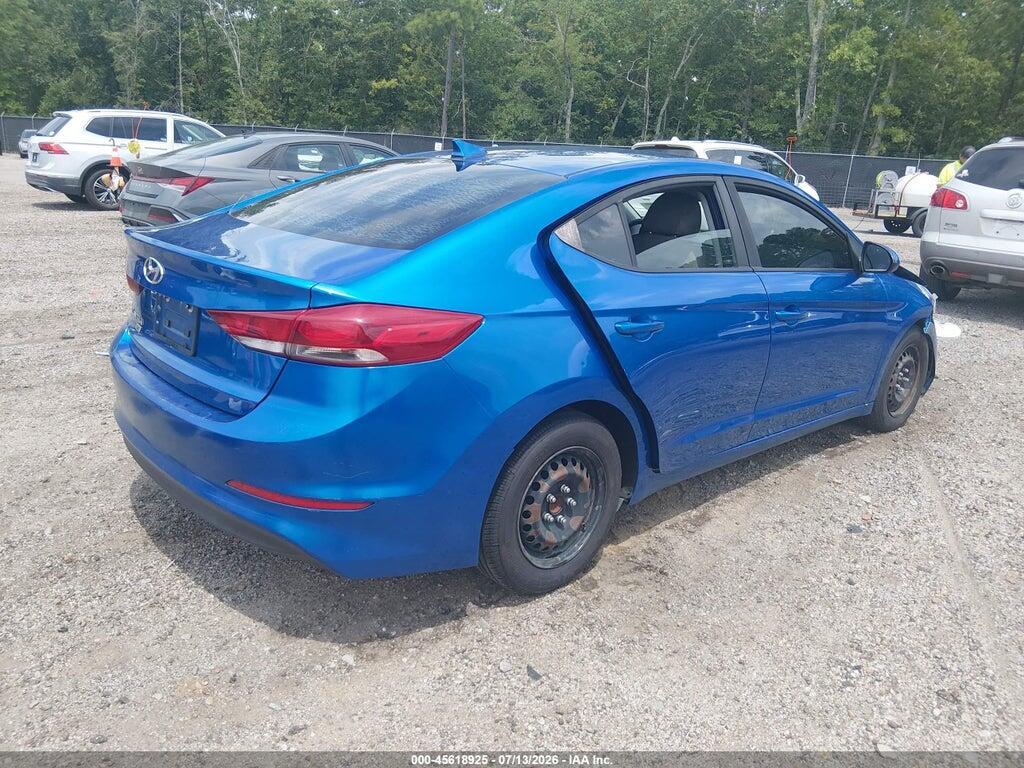 5NPD74LF4HH210927 2017 HYUNDAI ELANTRA photo no. 4