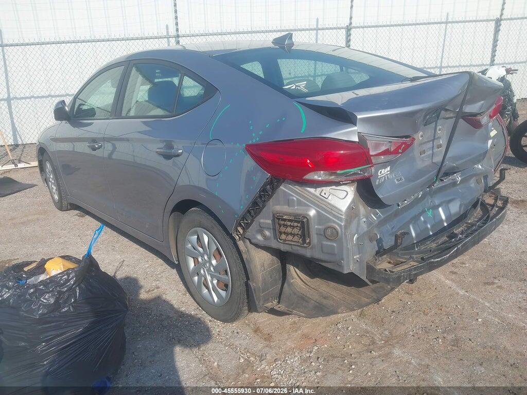 5NPD74LF4HH168095 2017 HYUNDAI ELANTRA photo no. 3