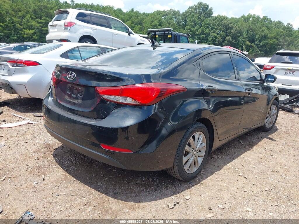 KMHDH4AEXEU090328 2014 HYUNDAI ELANTRA photo no. 4