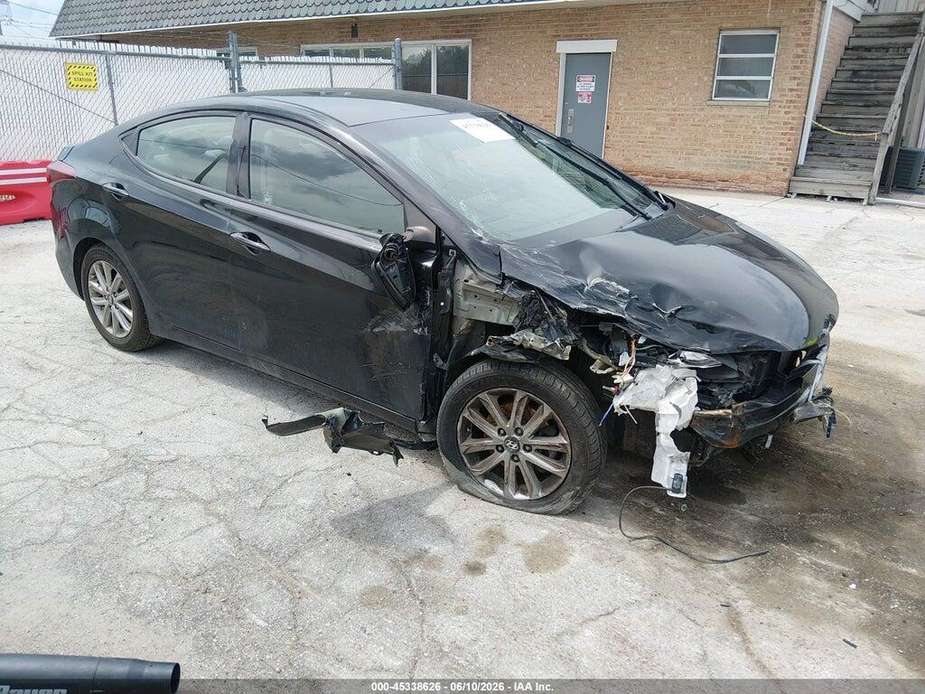 5NPDH4AE9EH542087 2014 HYUNDAI ELANTRA photo no. 1