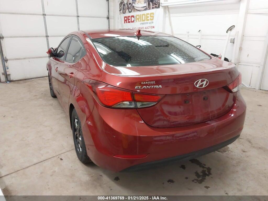 5NPDH4AE3EH535216 2014 HYUNDAI ELANTRA photo no. 3