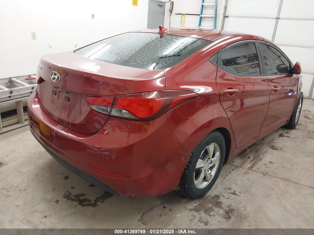 5NPDH4AE3EH535216 2014 HYUNDAI ELANTRA photo no. 4