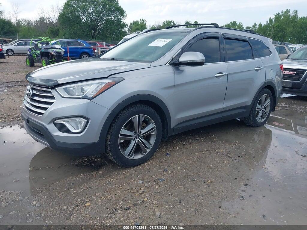 KM8SRDHF9EU063379 2014 HYUNDAI SANTA FE photo no. 2