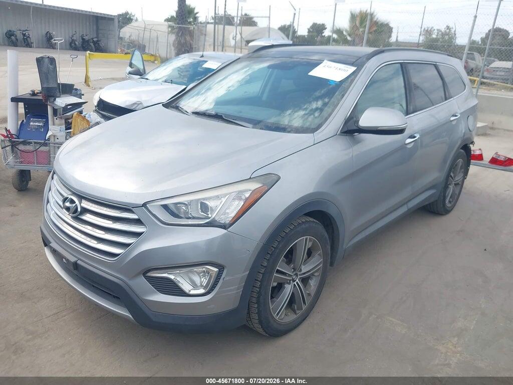 KM8SR4HF6EU053828 2014 HYUNDAI SANTA FE photo no. 2
